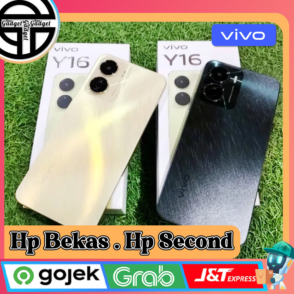Vivo Y16 Ram 3/32GB | Ram 3/64GB | Ram 4/32GB | Ram 4/64GB | Ram 4/128GB Second Original Resmi Indon