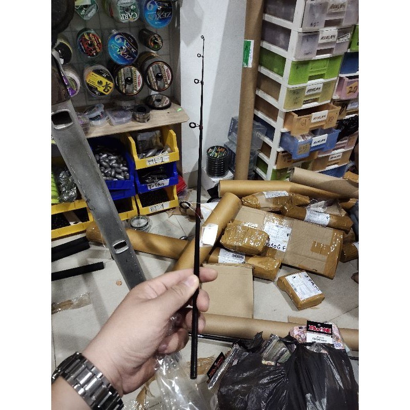 Joran ujung fiber jadi pilihan untuk joran 135 150 165 atau 180 cm harga per 1pc