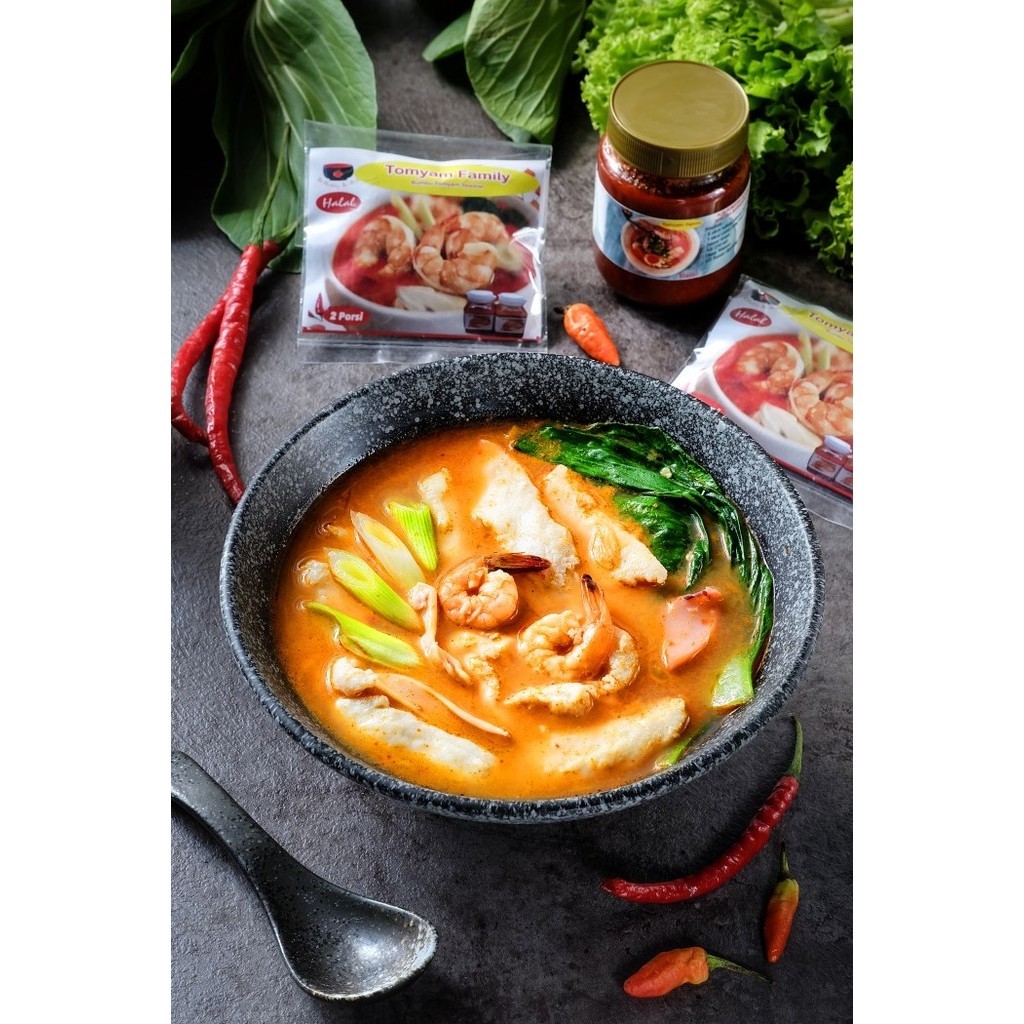 

Terbaru~ sukron_86 Bumbu Tomyam Family 200gram Kualitas Premium
