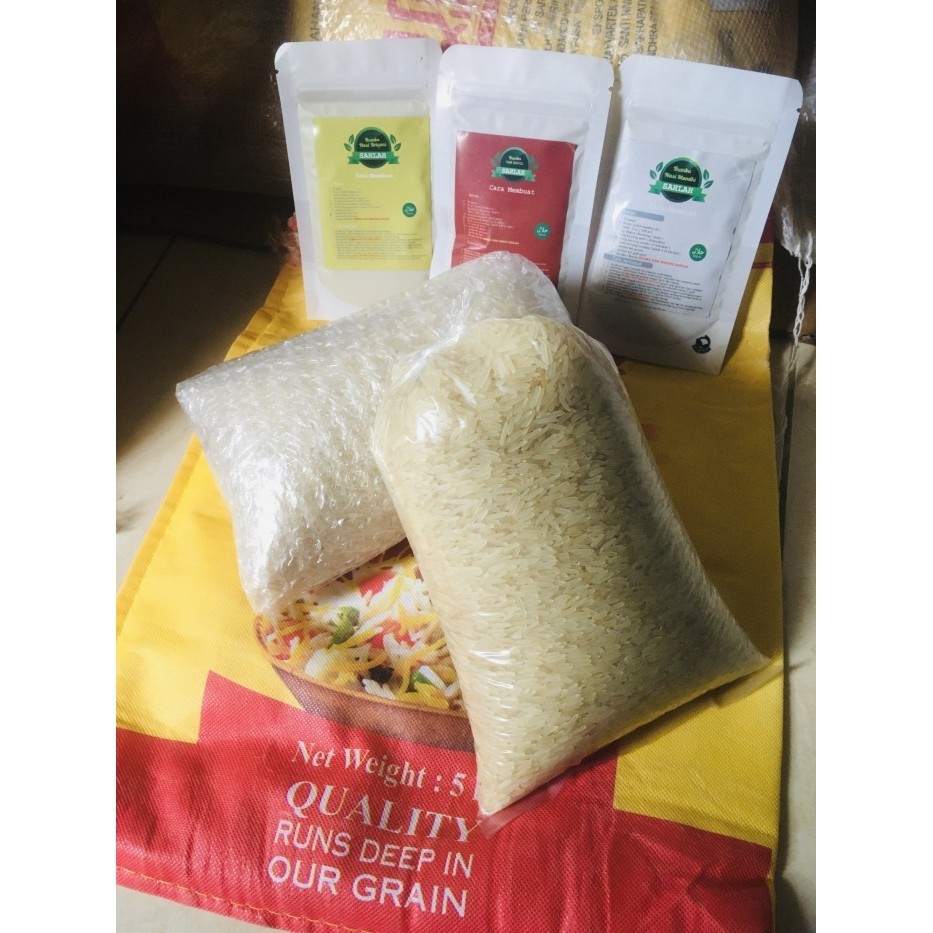 

New Promo-[sukron_86] Beras Basmati dan Bumbu Nasi Kebuli / Paket Basmati 1kg Plus Bumbu
