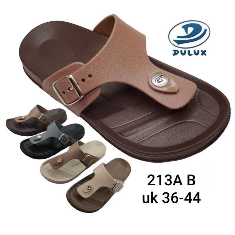 sandal jepit dewasa, sandal ringan merek dulux 213B uk 36-40