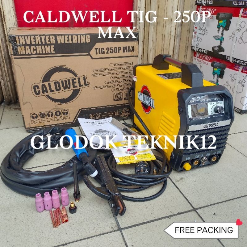 MESIN LAS ARGON CALDWELL TIG 250P MAX / MESIN LAS CALDWELL TIG 250 MAX / TIG 250P MAX CALDWELL / TRA