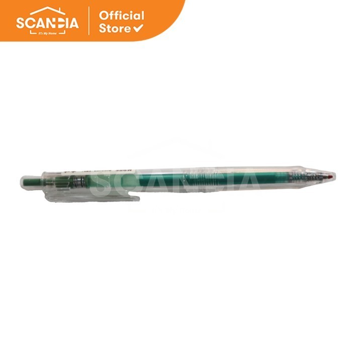 

SCANDIA Pulpen Retractable Gel Pen Metal Green 0.5mm (AGPH5603)