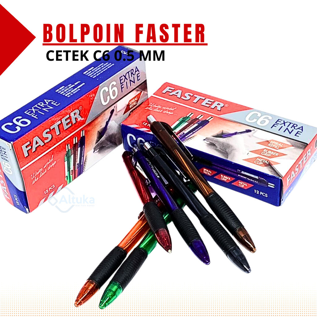 

Bulpen Faster / Ballpoint Faster C6 / Pulpen Faster C6 Cetet