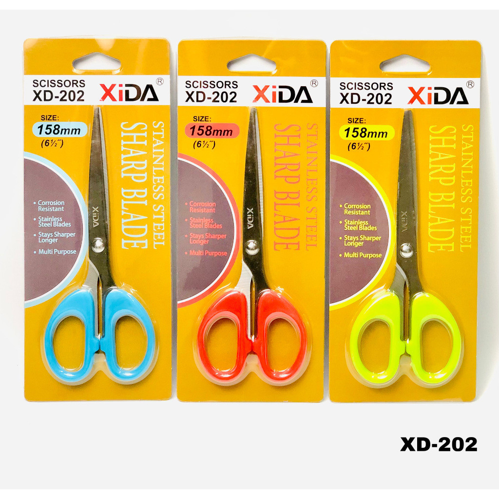 

Gunting Impor Xida XD –202 Bahan Stainless Steel Size 158 mm Blades Gunting Pemotong Multifungsi Bahan Stainless Steel High Quality- SHSNP