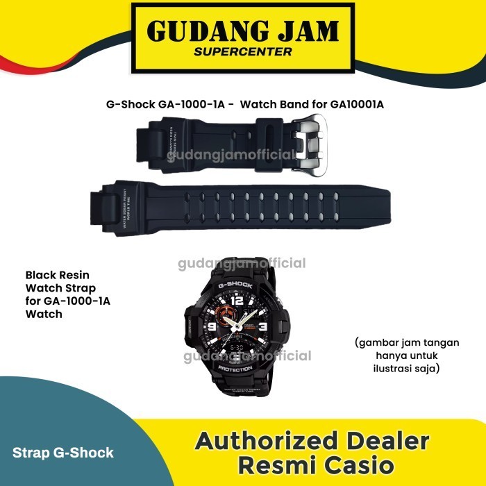 Tali Strap G-Shock GA-1000-1A GA-1000 GA1000 Original