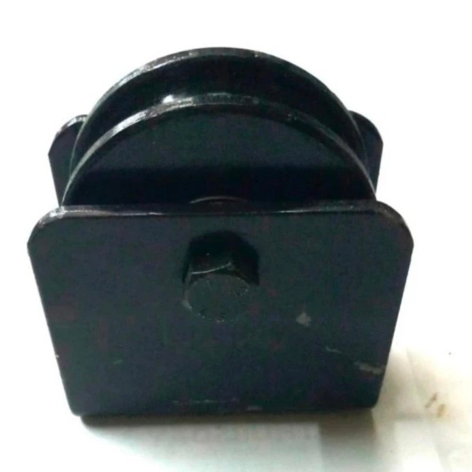 Roda Pintu Pagar/Roda Pintu Bubut/Roda Pintu Gerbang 4 Inch Siku