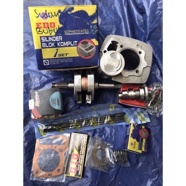 FROMO SPESIAL paket mesin stroke up bore up 240 cc kruk as langkah 70 pnp gl mp tiger