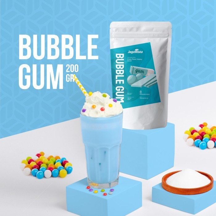 

[Terbaru] (200gr) Premium Bubble Gum ( Bubuk Minuman / Bubble Drink Powder )