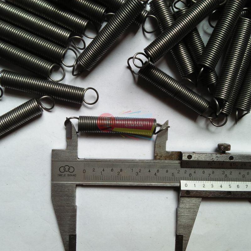Per Spring Tarik 1 mm Baja Panjang 58 mm