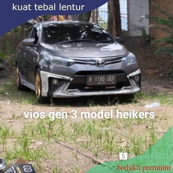 MURAH bodykit vios gen3 yaris heikers