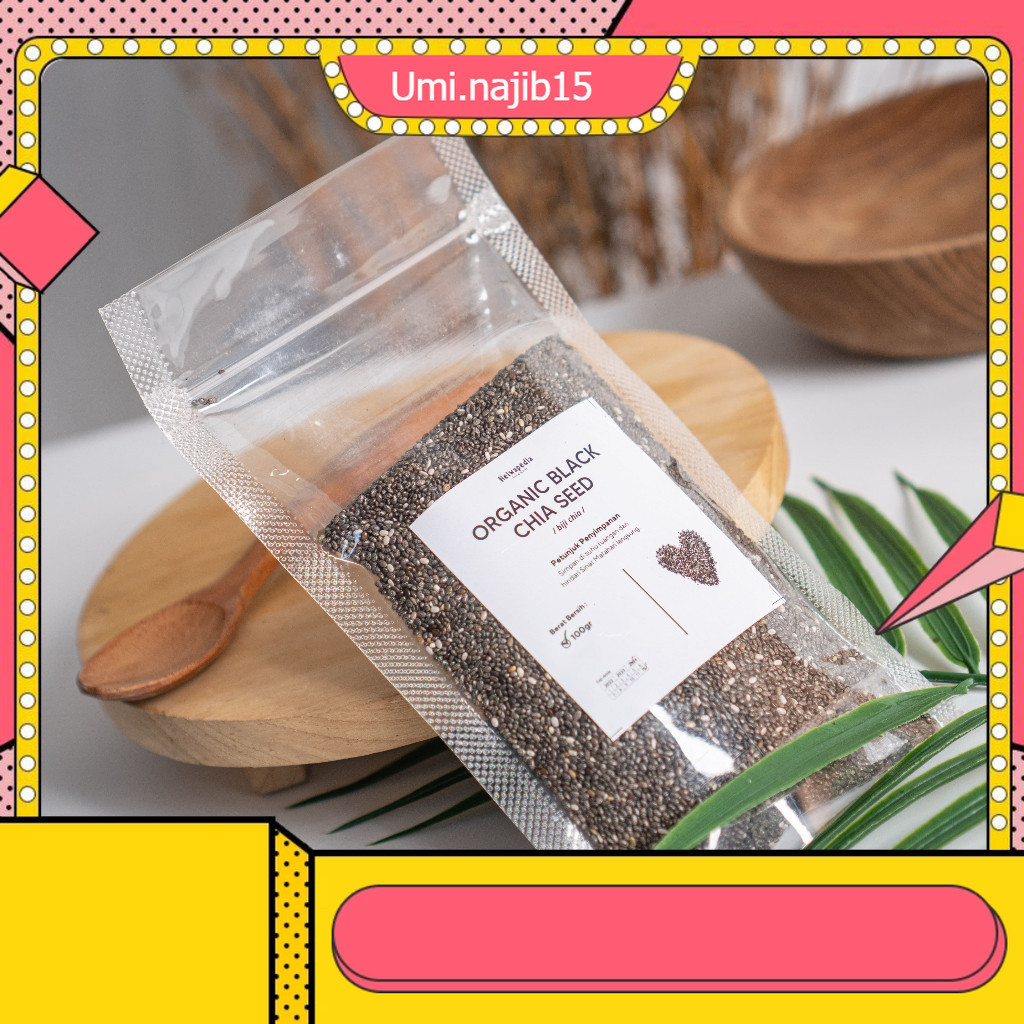 

ACEH.JIB111693 Organic Black Chia seed 100gram