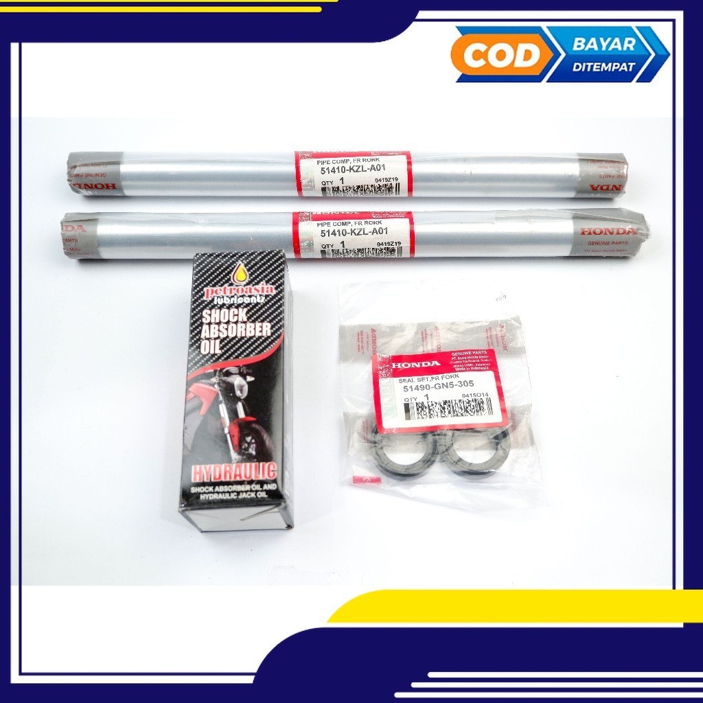 sok depan motor beat Vario - Paket As Shock Sok Breaker Depan KZL sepeda motor