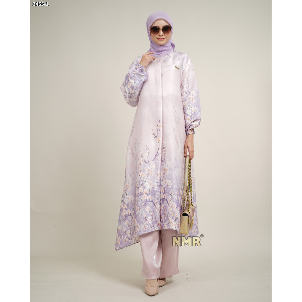 NMR Setelan Kulot Tunik Katun Shimer Vol 2455-1