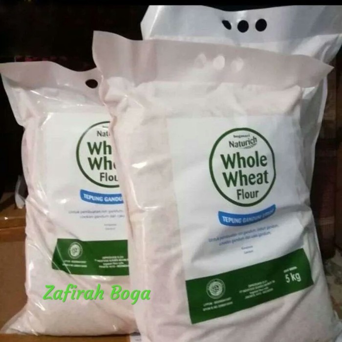 

Sale- Naturich Whole Wheat Flour/Tepung Gandum Utuh 5 kg