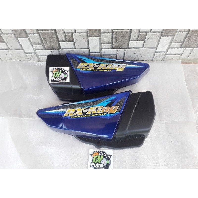 Tutup Aki Box Aki Rx King 2005 Biru Kualitas Bagus
