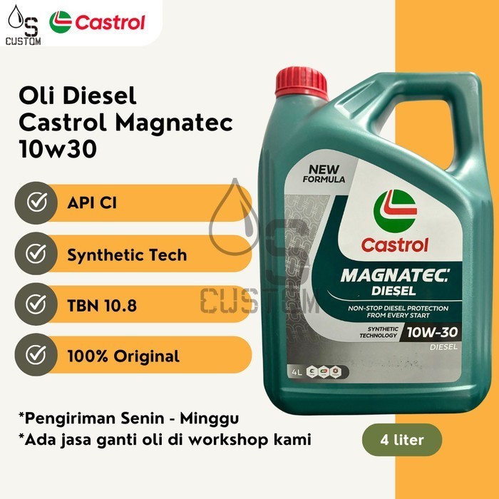 Oli Diesel Castrol Magnatec Diesel 10w30 4L