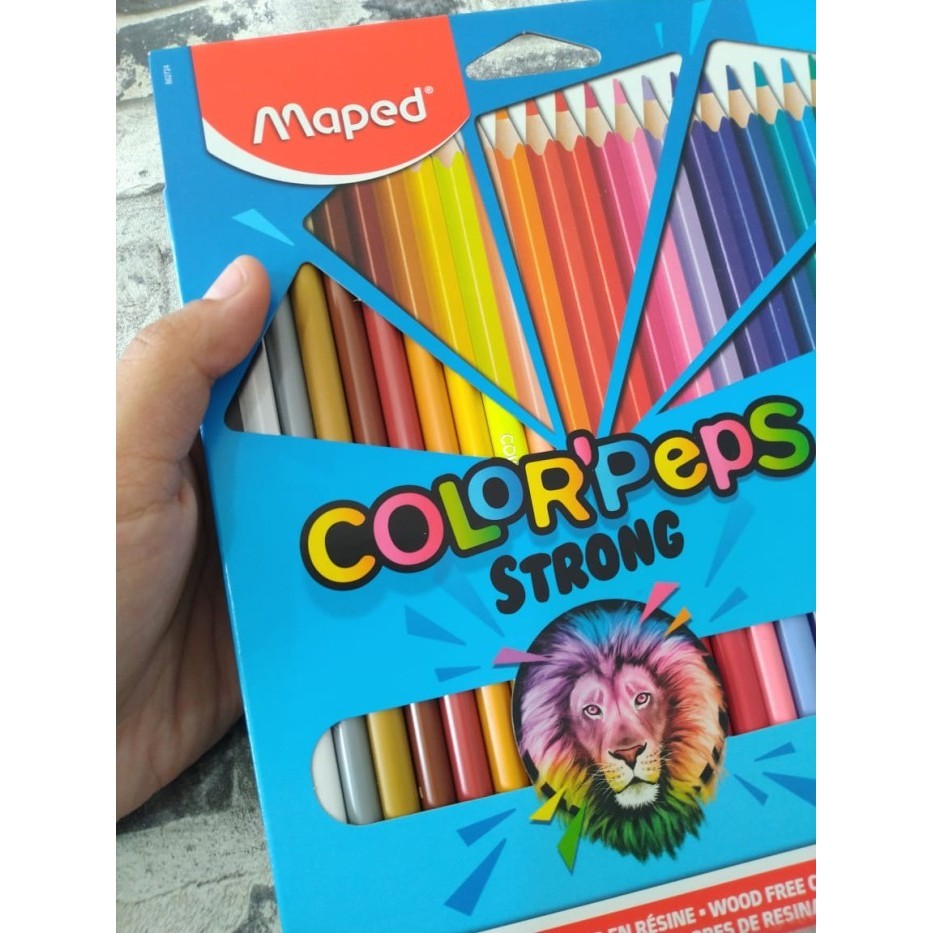 

✨LARIS✨ -PENSIL WARNA MAPED STRONG - 24 WARNA