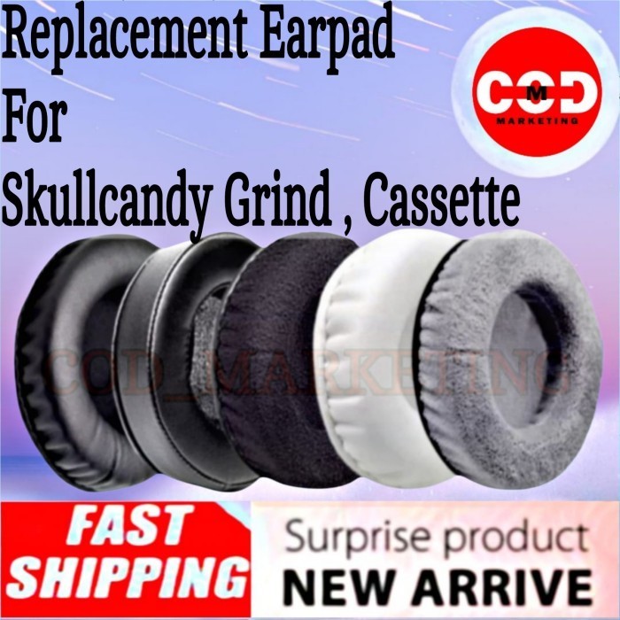 Earcup Earpad Cushion Busa Headphone Skullcandy Grind Cassette Wireless Ear Pads Foam