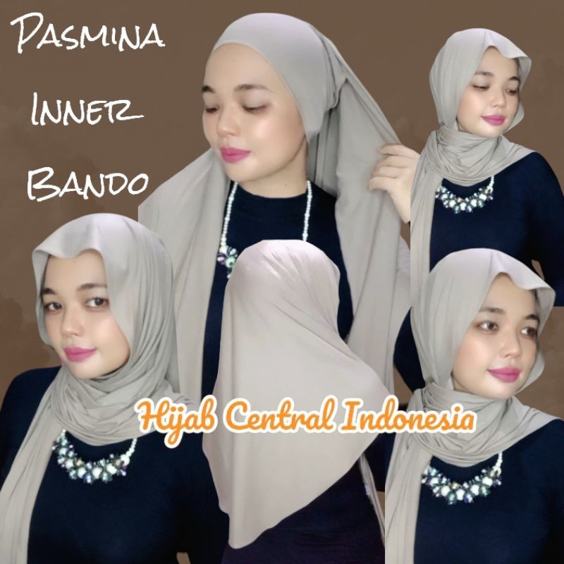Terlaris ~Pasmina Inner Bando Oval ● Kaos Rayon ● PREMIUM Hijab Terbaru Hijab  Kekinian Hijab Fashio