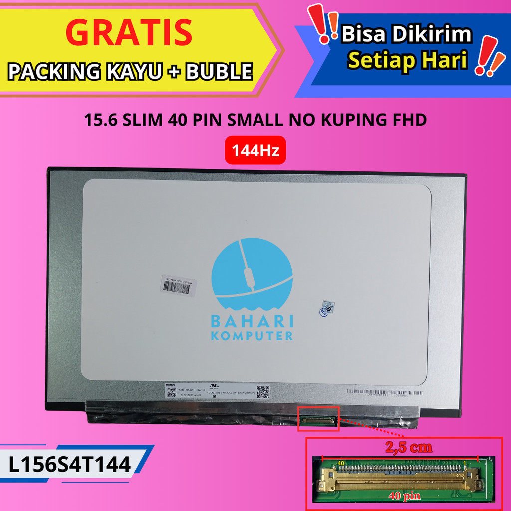 LED LCD Dell Inspiron 15 G3-3500 G5-5505 G5-5500 G15-5510 G15-5511 144hz