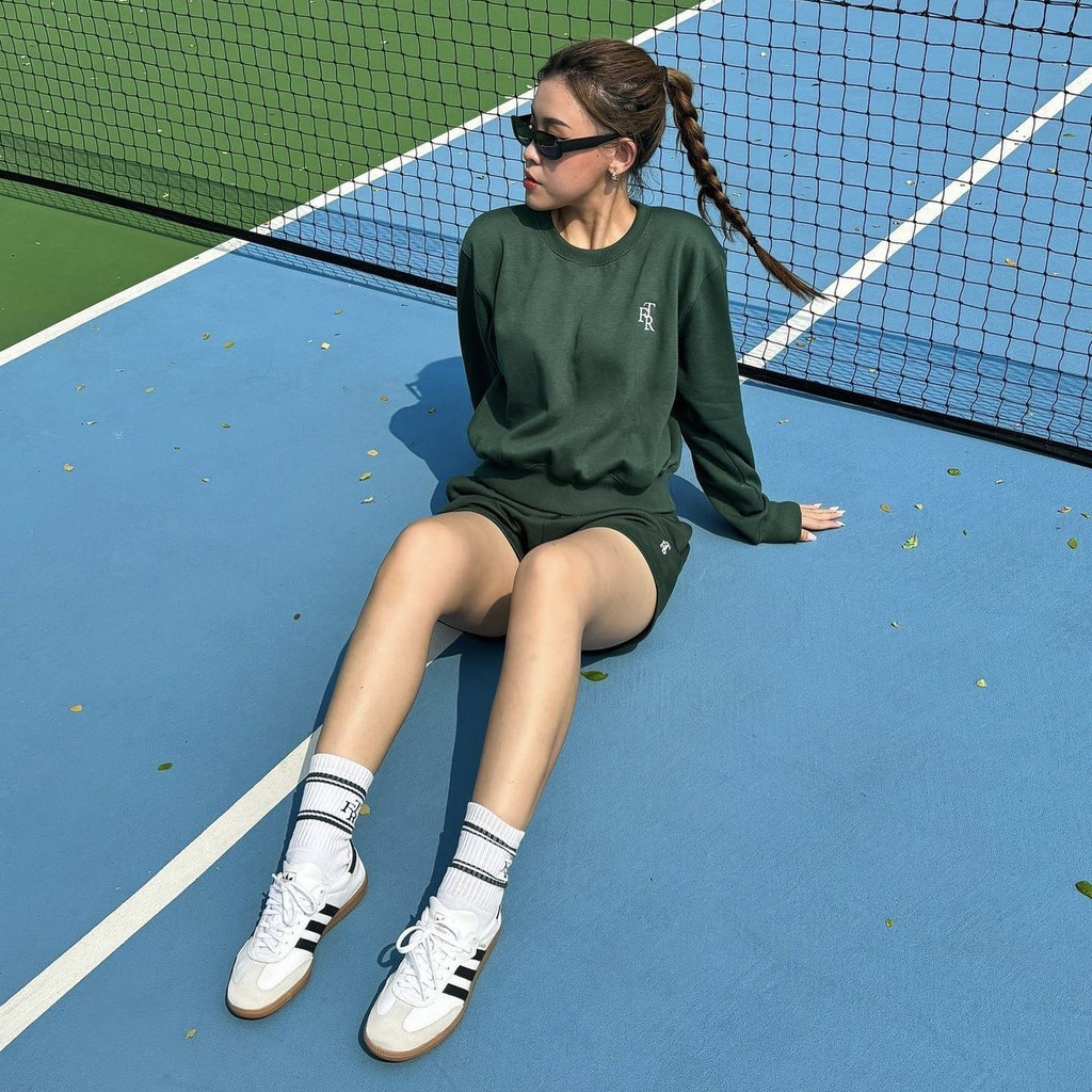 First Time Round - Crop Crewneck