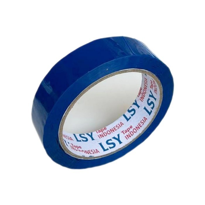 

isolasi / lakban warna warni 24MM x 80yard full biru