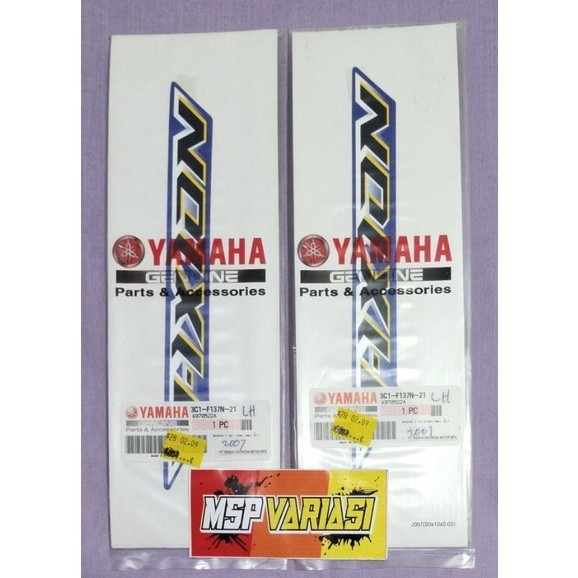 Genuine Part Striping List Stiker Yamaha Vixion Old 2007 BIRU Original Ori asli Yamaha Genuine Part