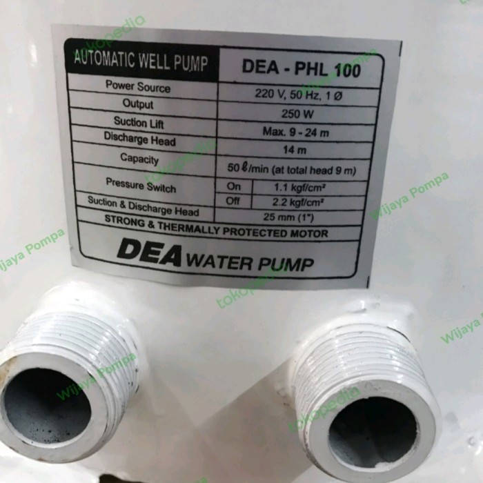 TANGKI PRESSURE TANK DEA SANYO PHL 100 UNTUK SANYO PH 100 AN