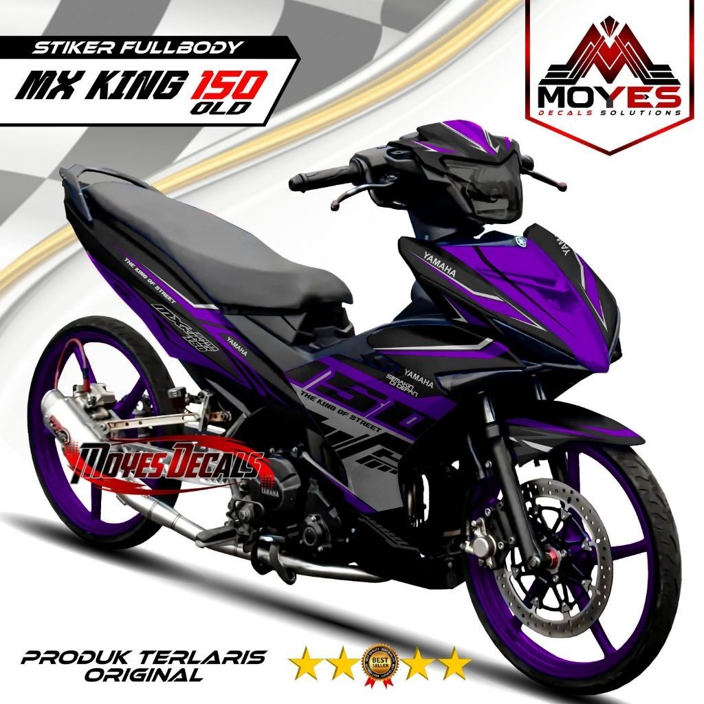 Decal Mx king old 150 Stiker fullbody Racing