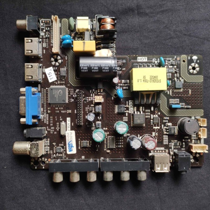 MB mainboard motherboard mesin tv LED Polytron PLD 22D1150 - PLD22D1150