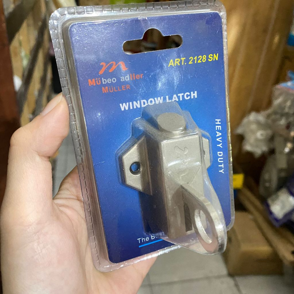 Spring Knip Knife / Grendel Jendela Kodok Stainless Kotak MULLER 2128