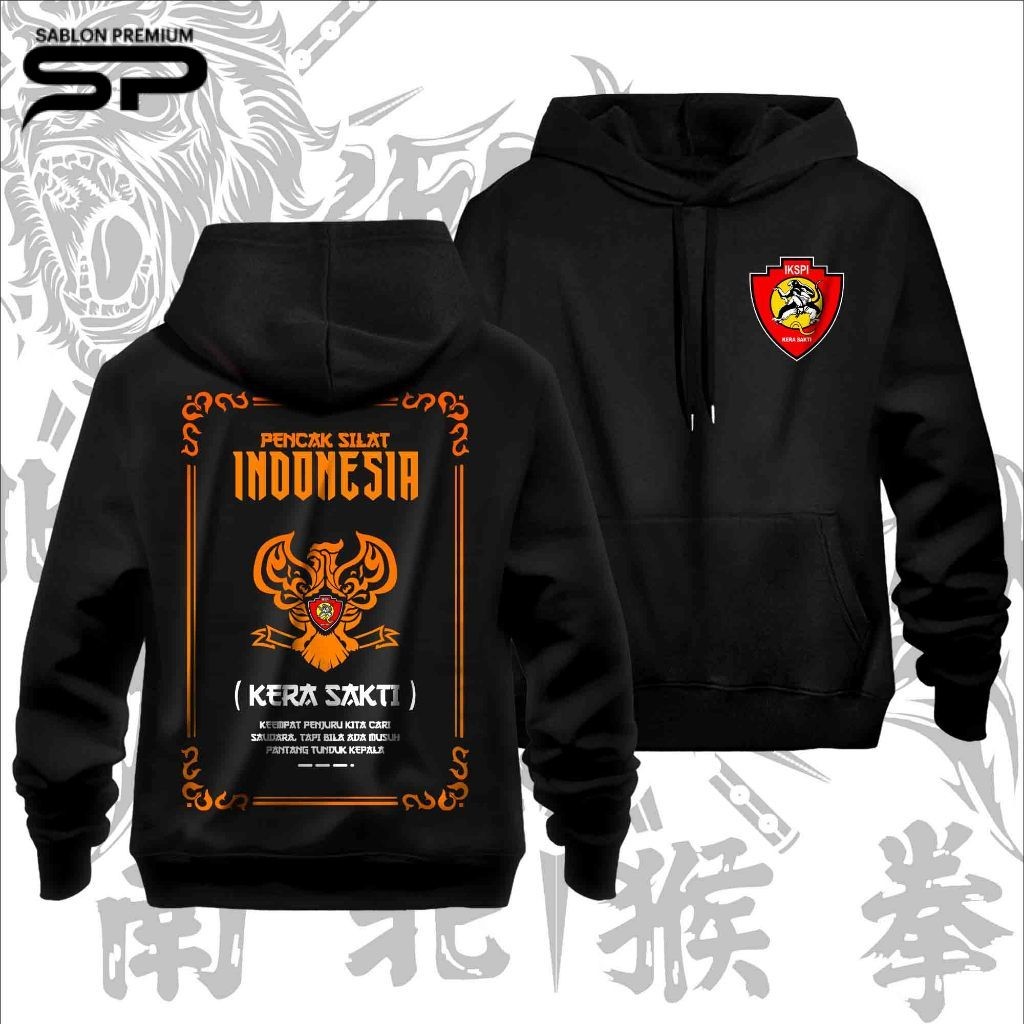 Jaket Hoodie IKSPI Kera Sakti Exlusive 4 Penjuru - FREE STIKER / Kaos IKS Pasker Liar Terbaru Galaks