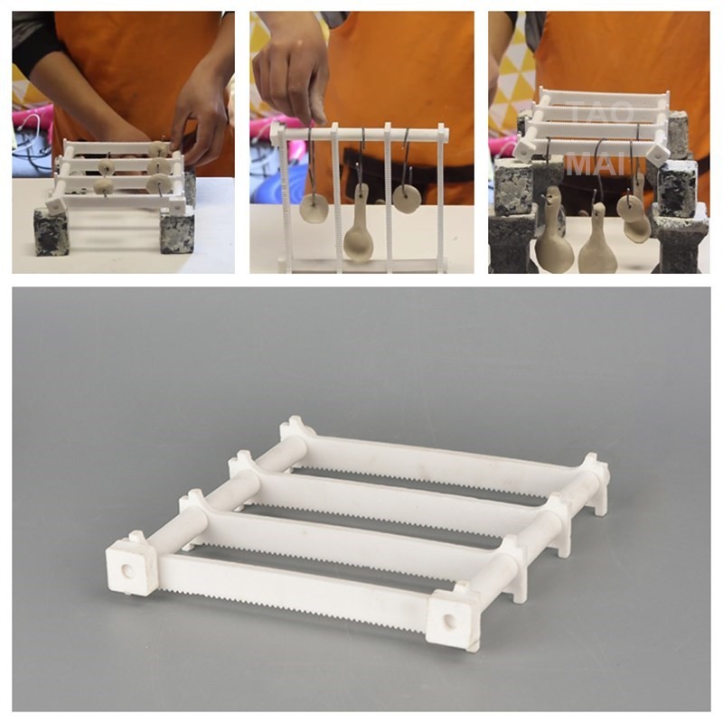 

Pottery Suspension Type Ignition Support High Temperature Resistant for Ceramic Jewelry Craft Tungsten Wire Kiln Furniture