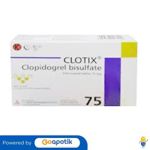 Clotix 75 Mg Box 30 Tablet