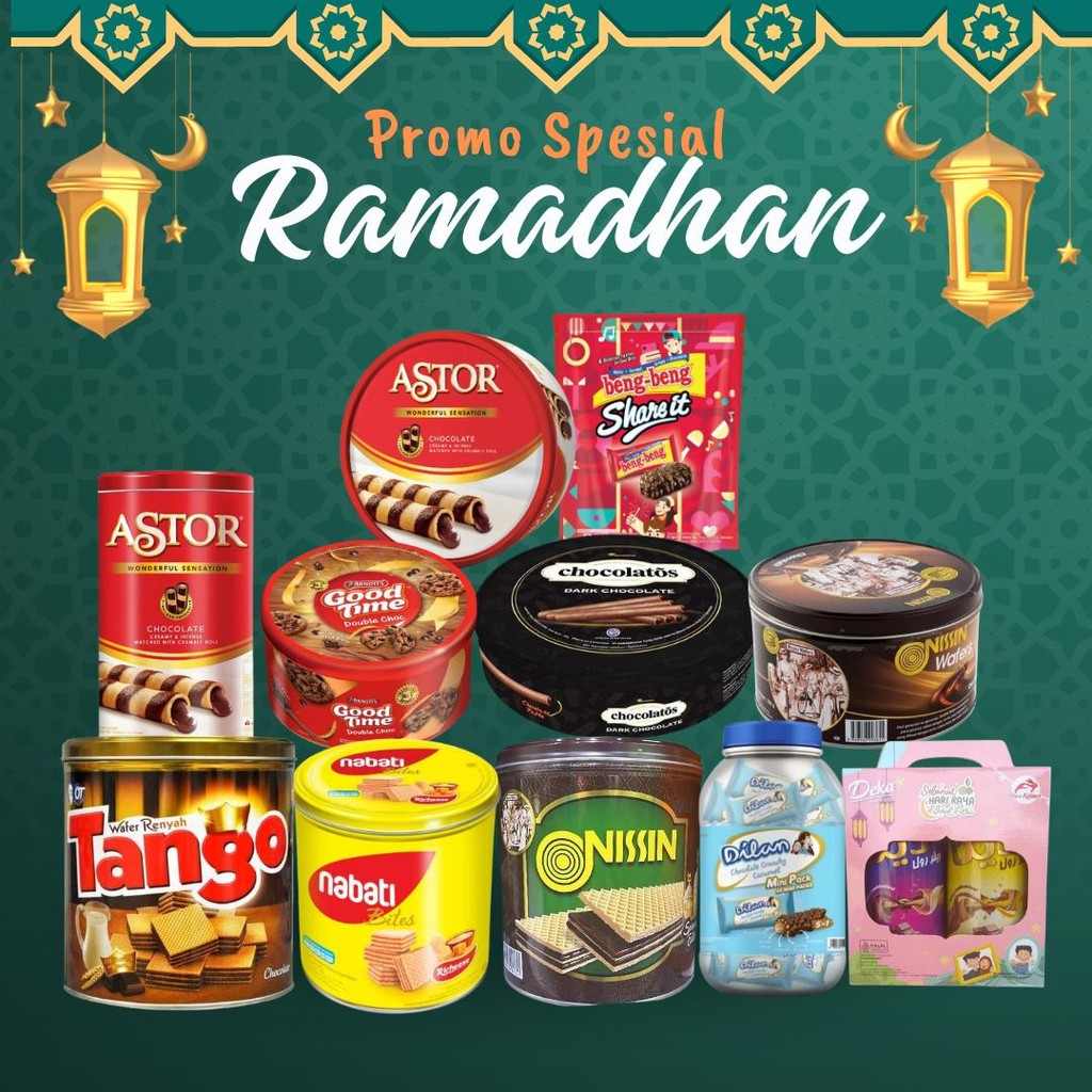 Promo Spesial Ramadhan Kue Kaleng Tango | Nissin | Astor | Nabati | Chocolatos | Goodtime | Beng-Ben