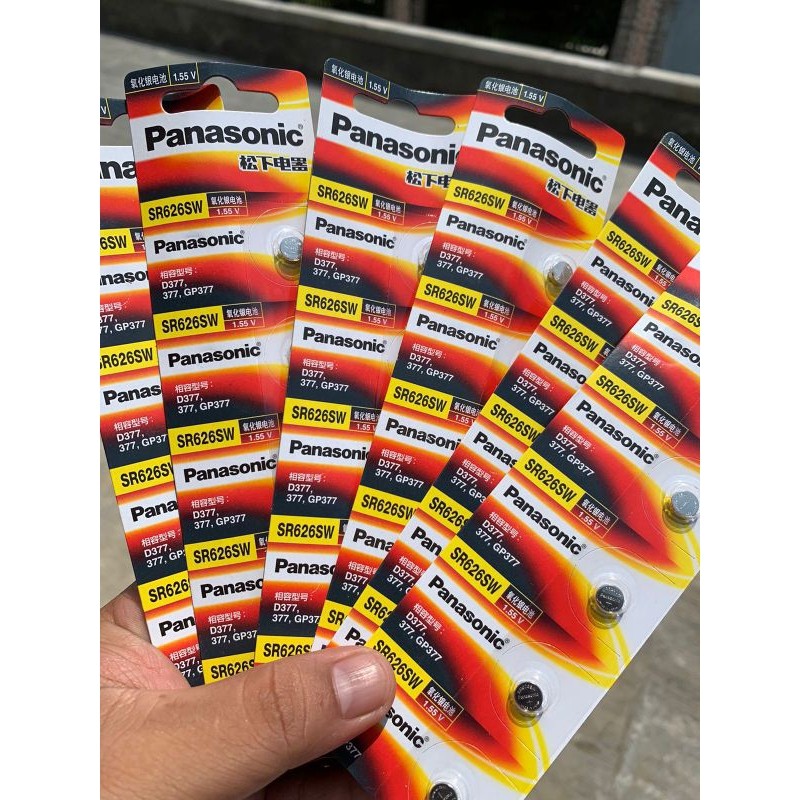 Panasonic 377 Sr626Sw Original 1,55 Volt Baterai 626