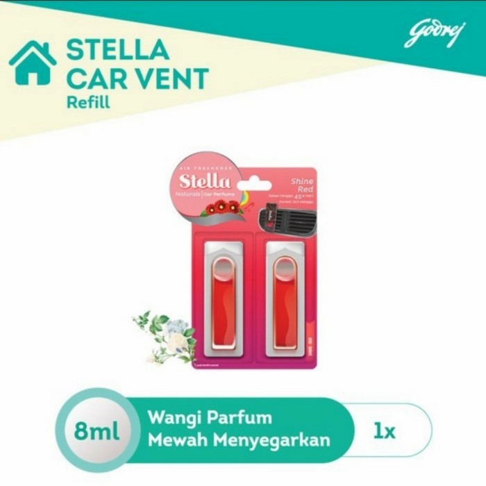 [[Conixx]] Stella Car Parfum Shine Red Refill Pewangi Mobil