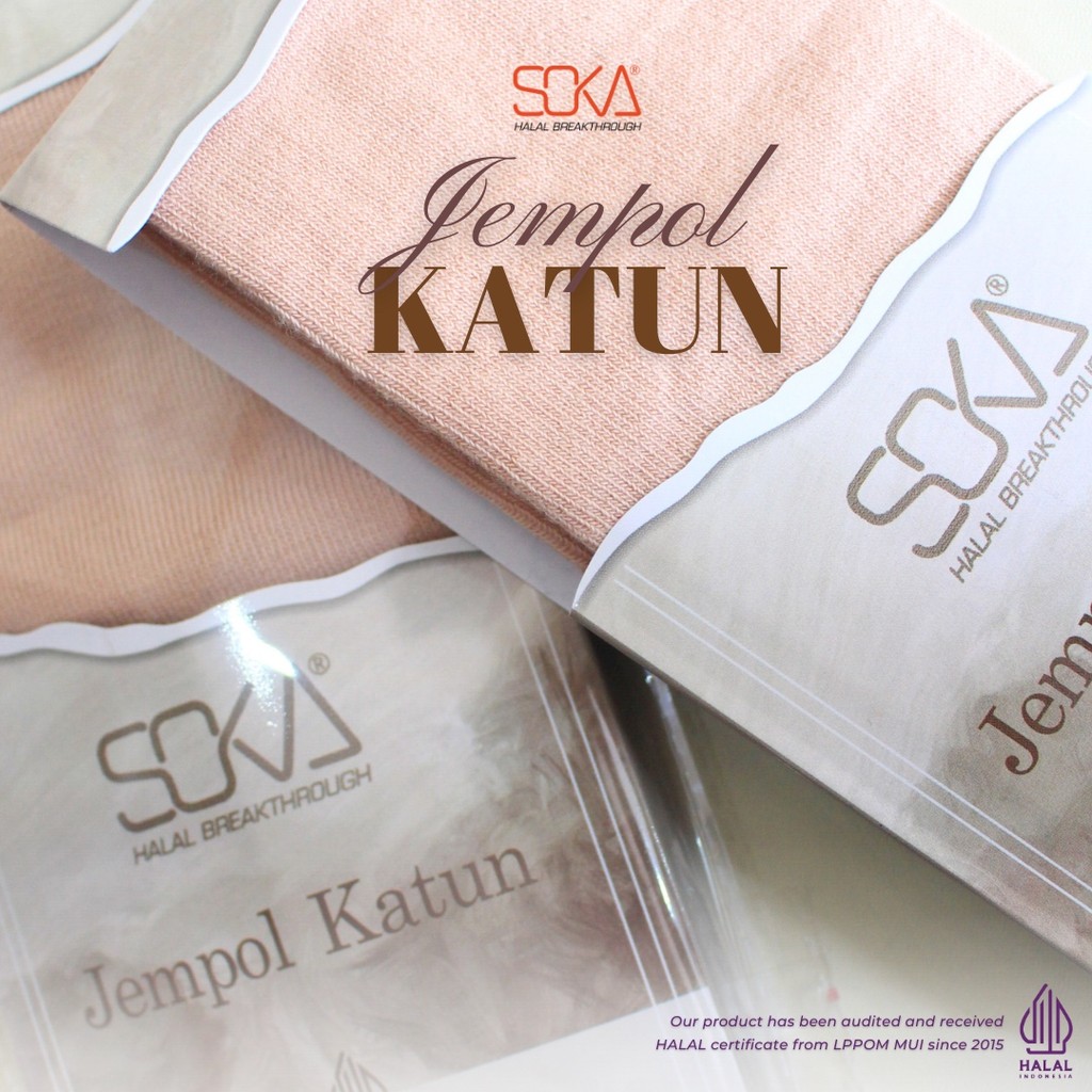 Soka Kaos Kaki Jempol Katun Muslimah Haji Umroh Size M