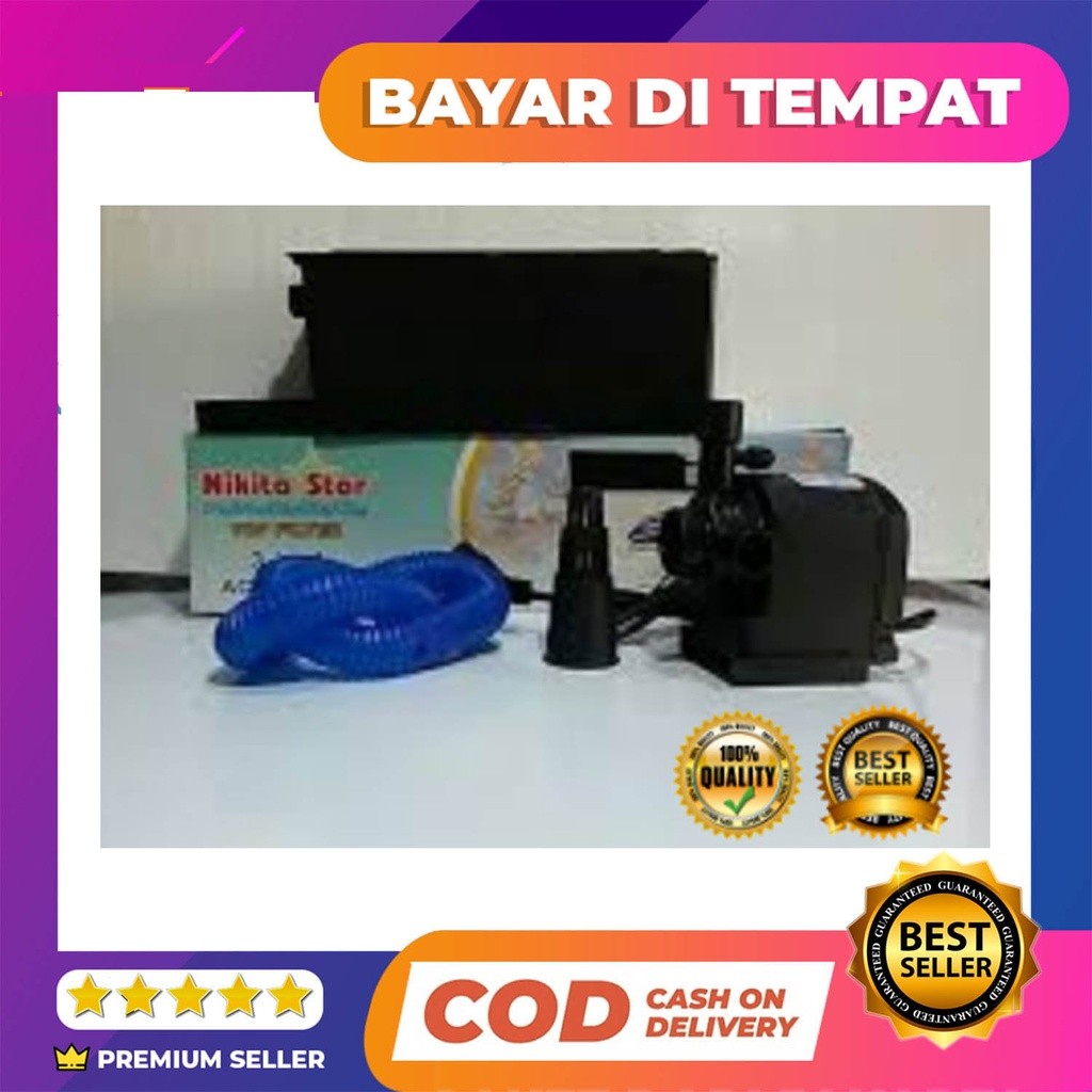 BISA COD Nikita Star Top Filter Aquarium 3 in 1 NS 333 NS333 NS-333 TERLARIS