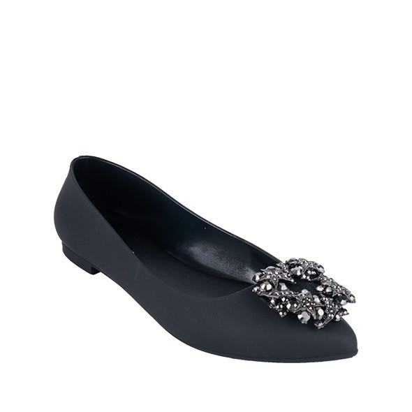 Studio Nine Jelly Shoes Snl 10073 Black - Hitam, 39