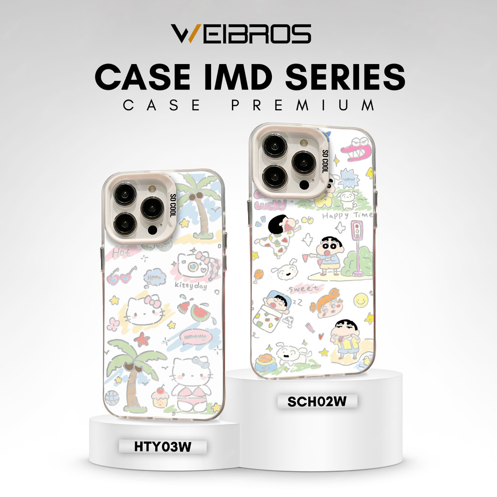 WEIBROS CASE OPPO A15 A15S A16 A16S A16E A16K A17 A17K A31 A3X CASING IMD HELLO KITTY SINCHAN