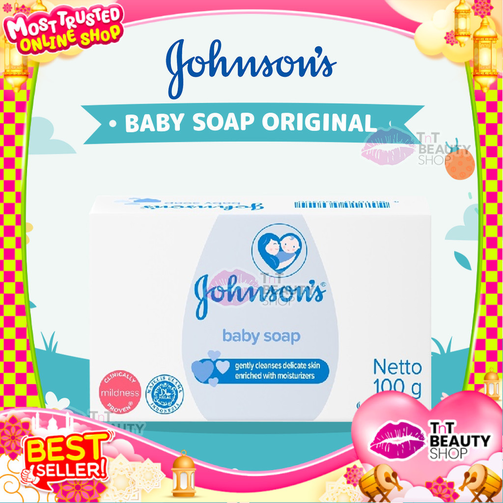JOHNSON'S Baby Soap - Sabun Bayi 75gr - Soap Bar / sabun batang  | TnT Beauty Shop
