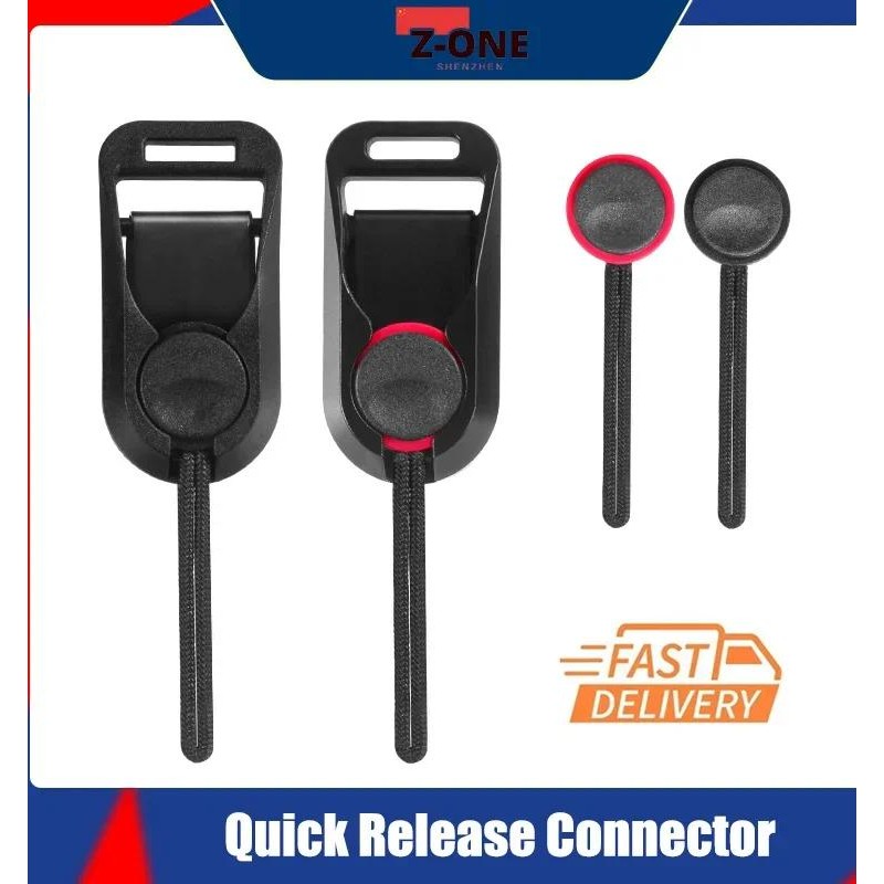 

Quick Release Camera Connector Buckle for Shoulder Strap Neck Wrist Sony Canon Nikon Panasonic Fuji Micro Single SLR Anchor Bean