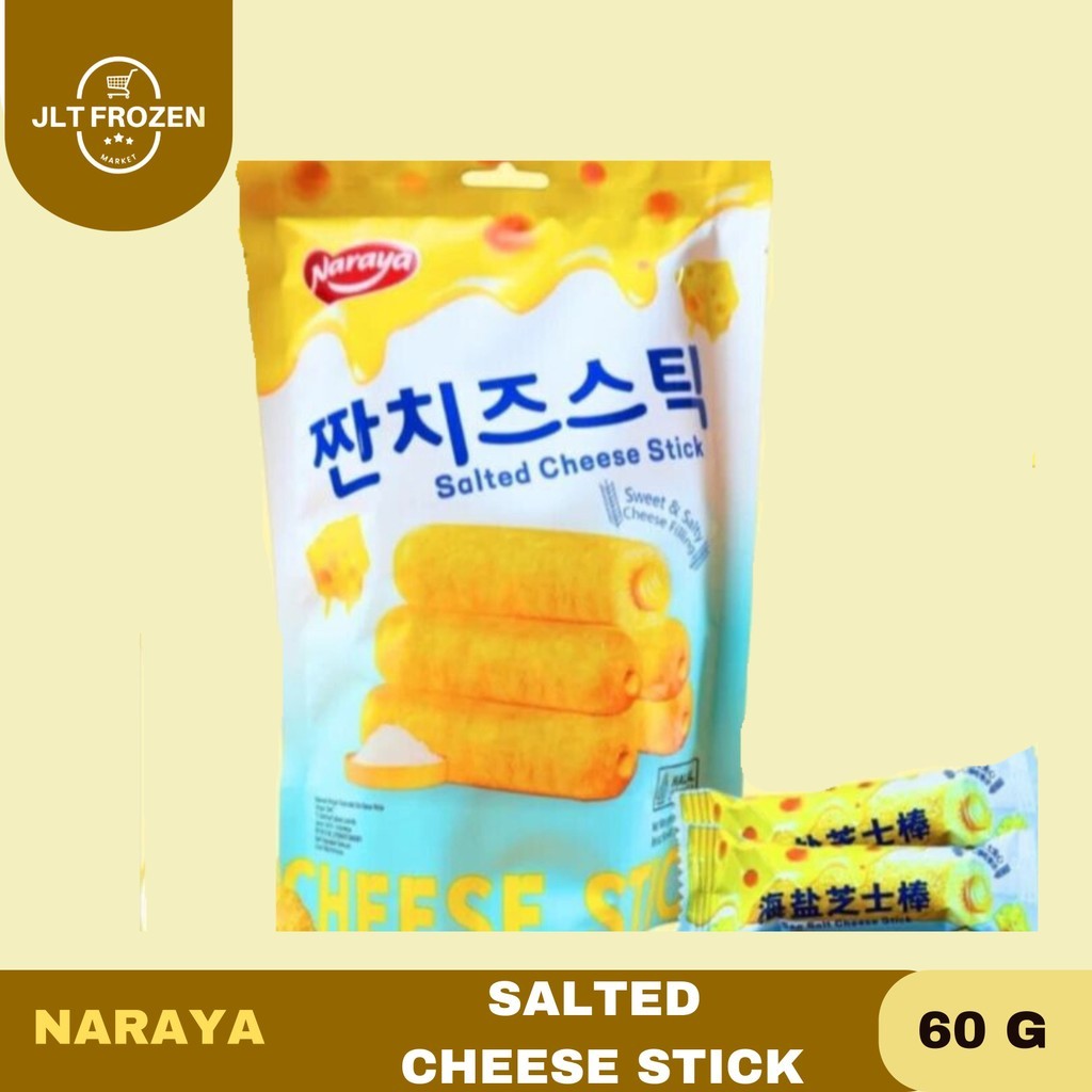 

Naraya Salted Cheese Stick / Keju Stik / Snack Rasa Keju / Cemilan 60g