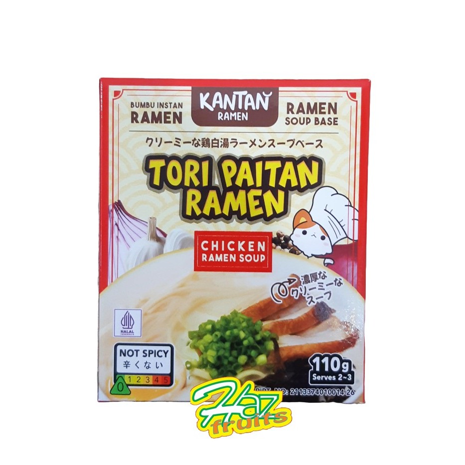 

Tori Paitan Ramen Kantan Chicken Ramen Soup 110 Gr | Bumbu Instan Ramen