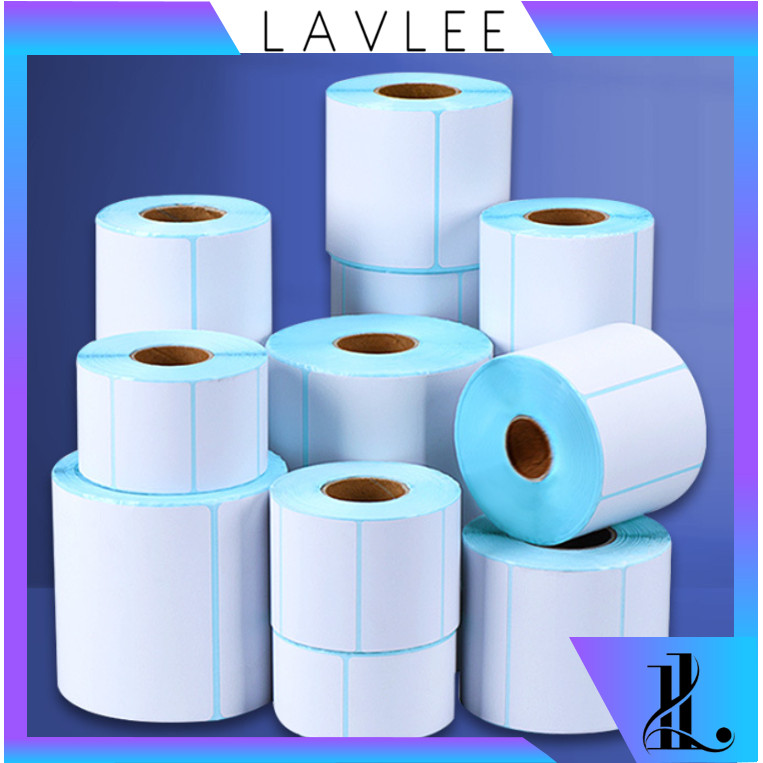 

LAVLEE - 6142 Label Stiker Resi / Label Stiker Isi 500 Lembar / Kertas Resi Rekat Isi 500 Lembar / Kertas Stiker Resi / Stiker Resi