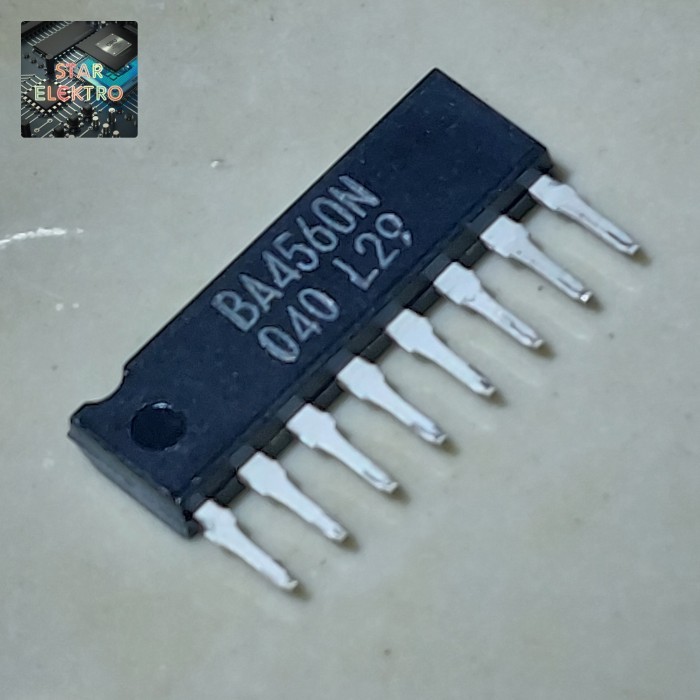 DnG27 BA4560N Sip-8 BA4560 BA 4560 4560N IC Sisir ROHM Dual High Slew Rate Operational Amplifier
