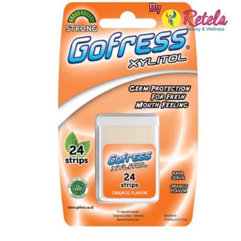

GO FRESS ORANGE MINI PACK 24 STRIP