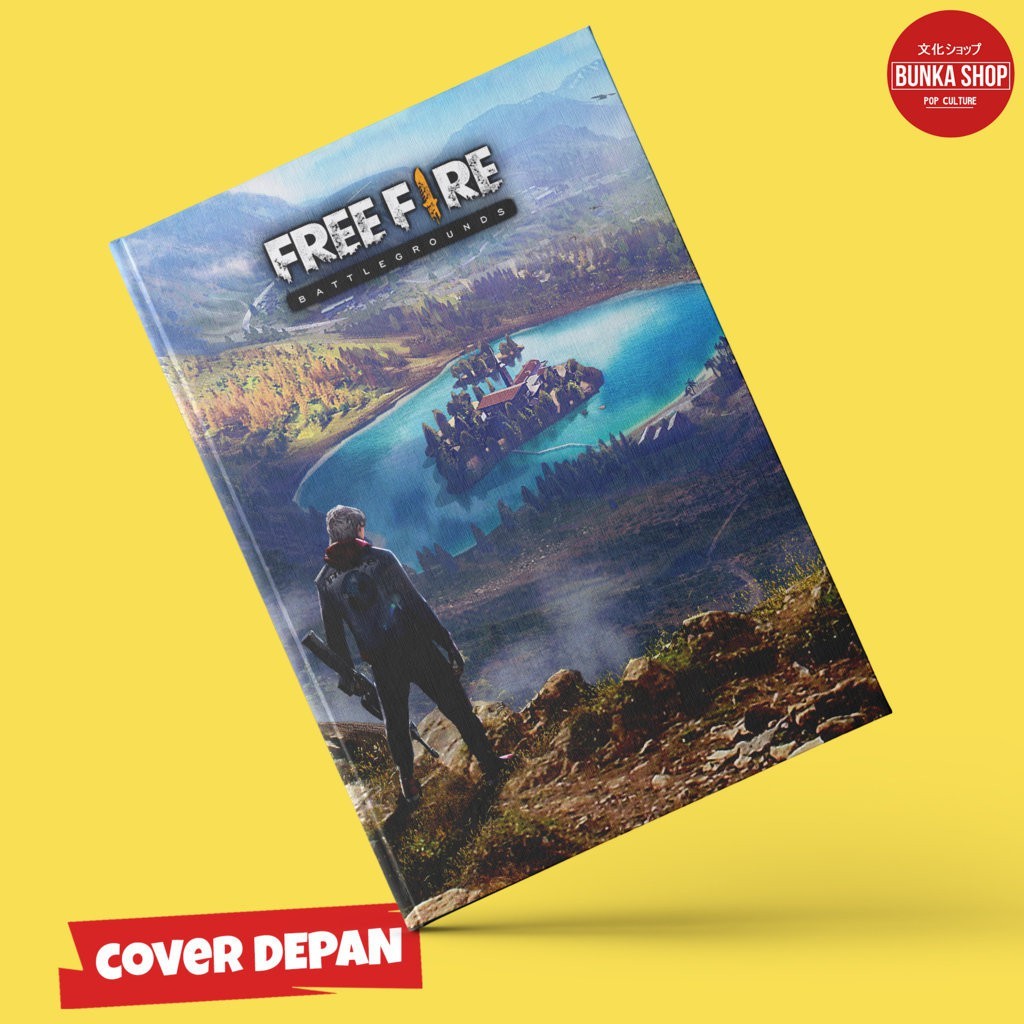 

Note Book Game Free Fire Loading Hardcover A5 Buku Tulis Buku Catatan
